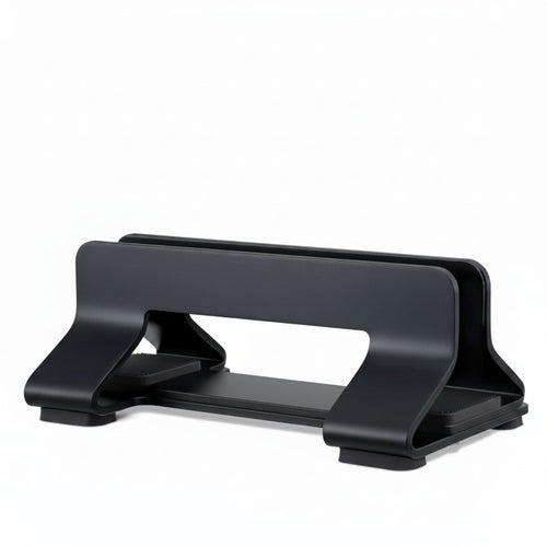 Laptop Stand Vertical Tool-Free Adjustable Aluminum Vertical Laptop Stand Holder Width from 12-30Mm Support Almost All Laptop